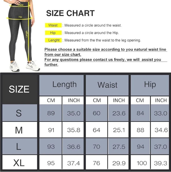 Vintage-Anti Cellulite Textured Lifting  Leggings - Picture 7 of 9